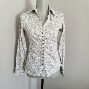 SOLD - Animal Print New York & Co Button-up